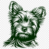 Beautiful Yorkshire Terrier - For Laser Engraver Project