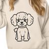 Poodle In SVG, PNG, PDF And DXF Files