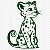 Beautiful Big Cat DXF - For Cricut Project