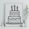 Artistic Cake - Procreate SVG Free Download