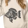 Beautiful Crappie SVG