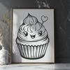 Stunning Cupcake - For Craft Project