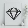 Diamond Vector Image In PNG & SVG - Free Digital Download