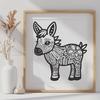 Creative Donkey Vector Craft File