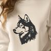 Creative Husky - Laser Engraver PNG