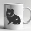 Stunning Pomeranian In DXF Format