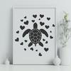 Beautiful Sea Turtle - PDF Format