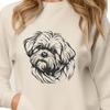 Artistic Shih Tzu In DXF For Free Download