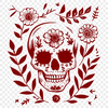 Beautiful Skull - Craft SVG Free Download