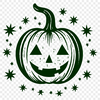 Jack-O-Lantern SVG, PNG, PDF And DXF Files