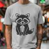 Beautiful Racoon In PNG & SVG