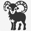 Free Unique Ram Vector Illustration