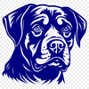 Creative Rottweiler In SVG, PNG, PDF And DXF File Formats - Free