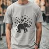 Artistic Elephant Decal - Free SVG