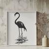 Flamingo In DXFs - Free Commercial Use License