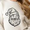 Unique Santa Drawing In PNG For Free Download