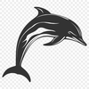 Free Beautiful Dolphin Clipart