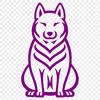 Free Unique Shiba Inu Vector Art SVG - Commercial Use