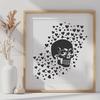 Artistic Skull In PDF Free Commercial Use Download