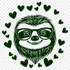 Free Unique Sloth Design