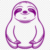 Sloth In DXF Format - Free Digital Download, Commercial Use