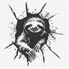 Unique Sloth - For Laser Cutter Project