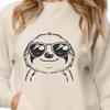 Creative Sloth Wearing Sunglasses PNG