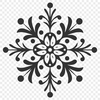 Beautiful Snowflake - Procreate DXF