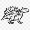 Free Artistic Spinosaurus Printable Image