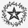 Beautiful Star Template - Free PNG