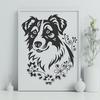 Unique Australian Shepherd - For Animal Project