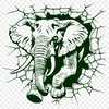 Elephant In DXFs - Free Commercial Use License