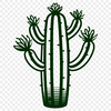 Unique Desert Plant Drawing SVG - Free Download