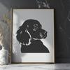 Cocker Spaniel Printable Image In PNG & SVG - Free Digital Download