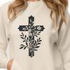 Floral Crucifix - DXF For Commercial Use