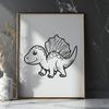 Beautiful Baby Dinosaur - For Vinyl Project