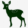 Unique Deer In SVG & DXF