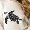 Beautiful Sea Turtle DXF - Free Commercial Use Download