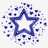 Beautiful Star Artwork In SVG For Free Download