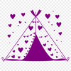 Artistic Teepee In PNG Format - Free Download