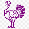 Creative Turkey Design In SVG For Free Download