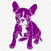 Sitting Dog Drawing - Free SVG