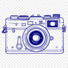 Unique Camera Decal SVG - Free Download