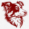 Stunning Australian Shepherd SVG - Free Commercial Use Download