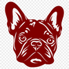 Free Beautiful French Bulldog Design