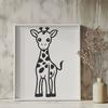 Cute Standing Giraffe PDF