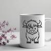 Free Stunning Cow - Free DXF Download, Commercial Use