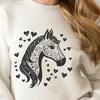 Horse Digital Drawing In SVG, PNG, PDF And DXF File Formats