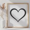 Beautiful Love Heart Vector Craft File