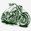 Free Motorbike In SVG - For Free Download, Commercial Use